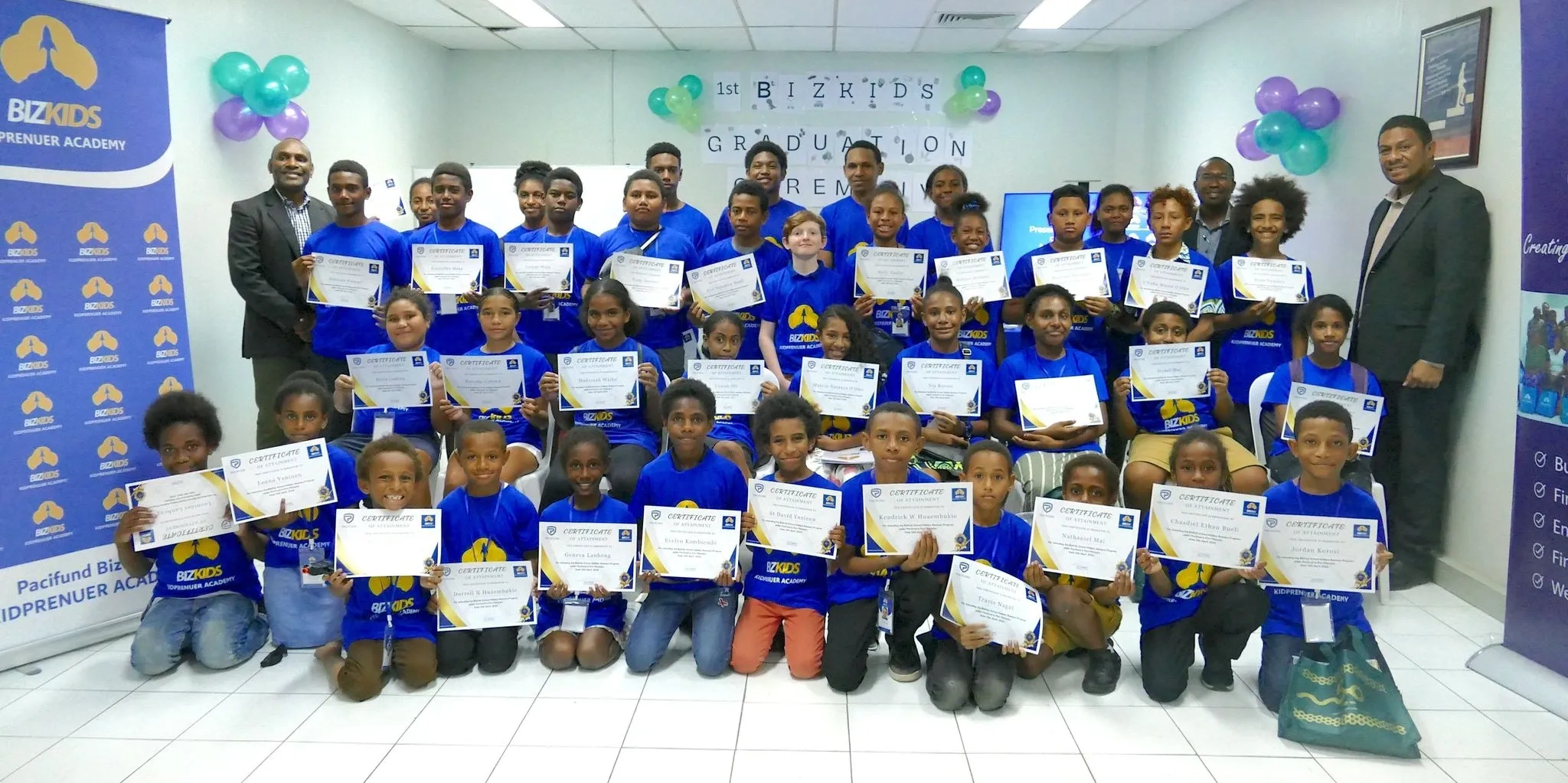 BizKids - Pacifund's new school holiday business academy